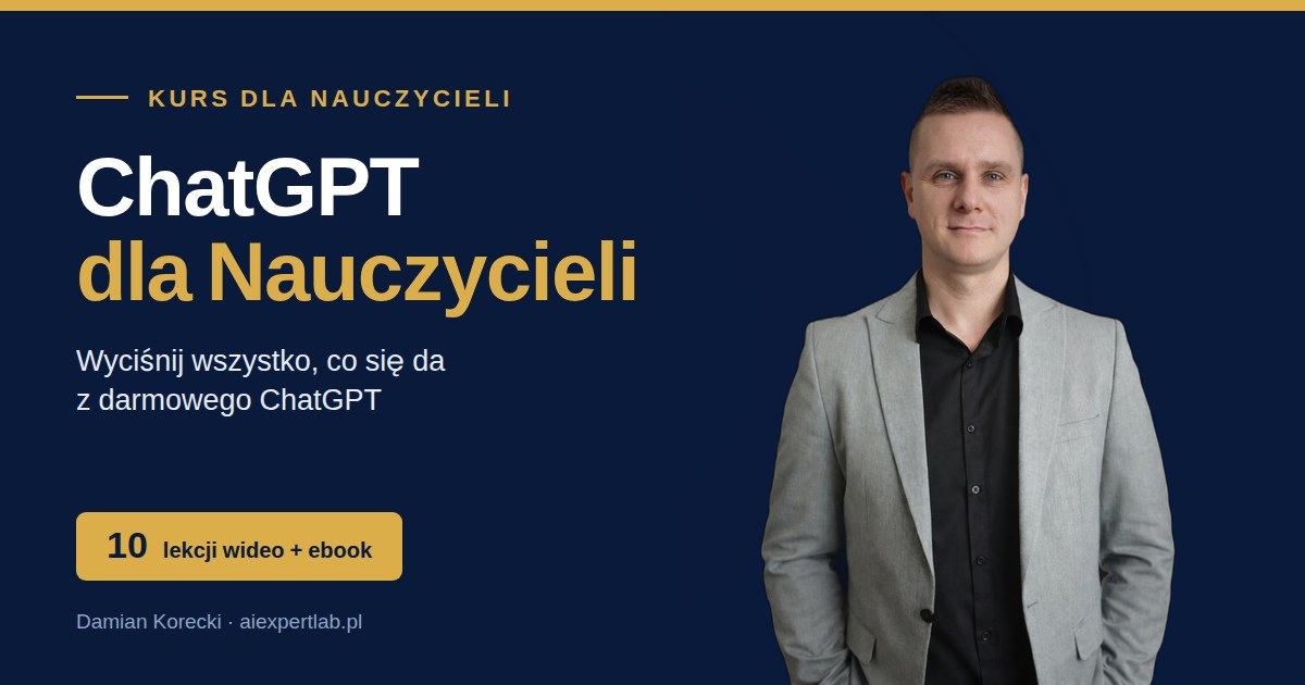 ChatGPT dla Nauczycieli